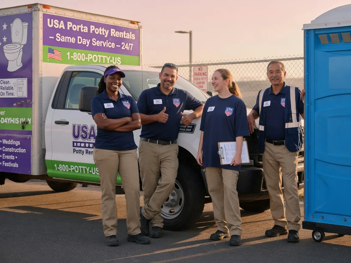 Porta Potty Rental company in Prosperity, PA